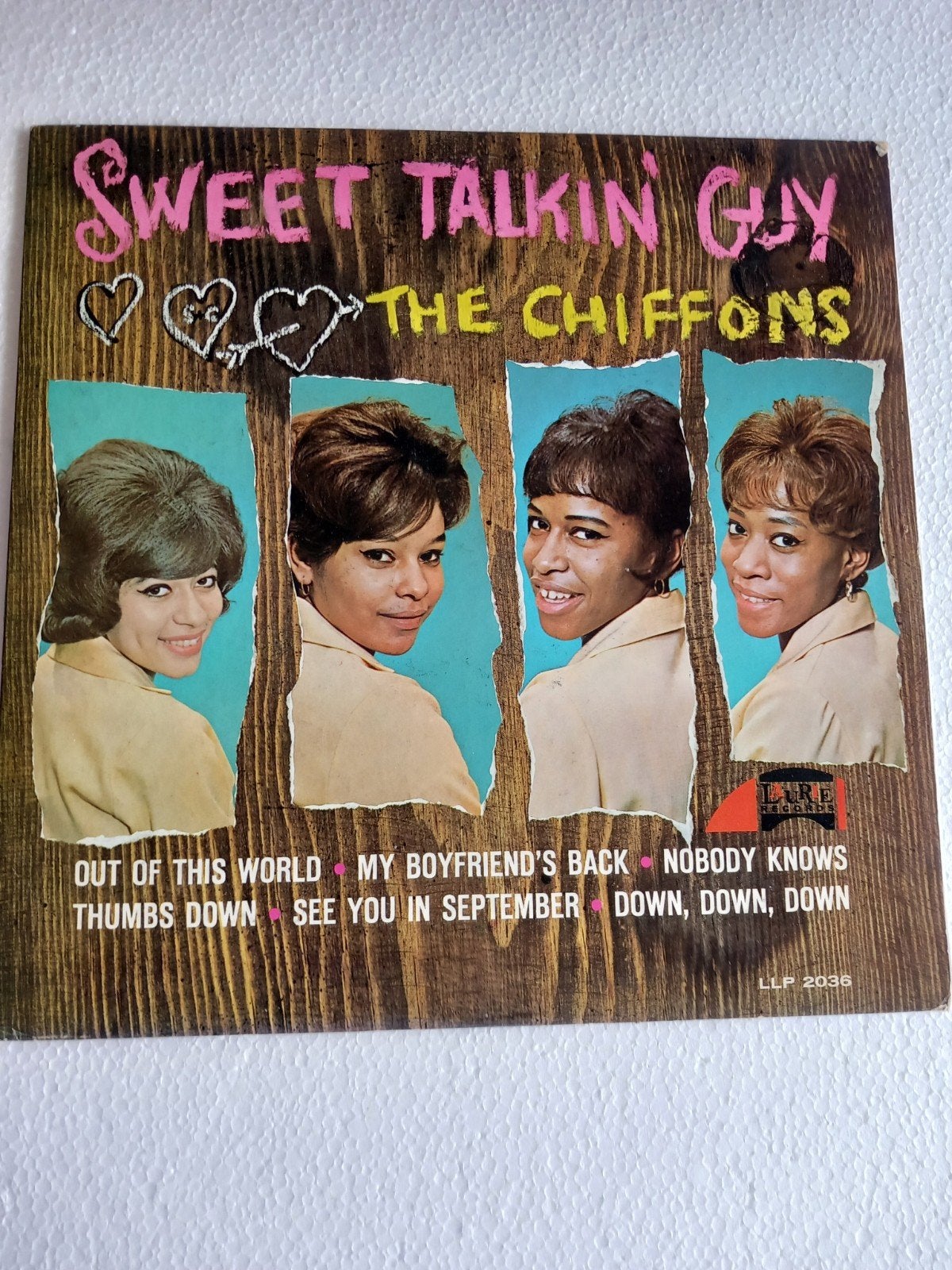 THE CHIFFONS. SWEET TALKIN GUY .1966 USA LP, Cd's en Dvd's, LP