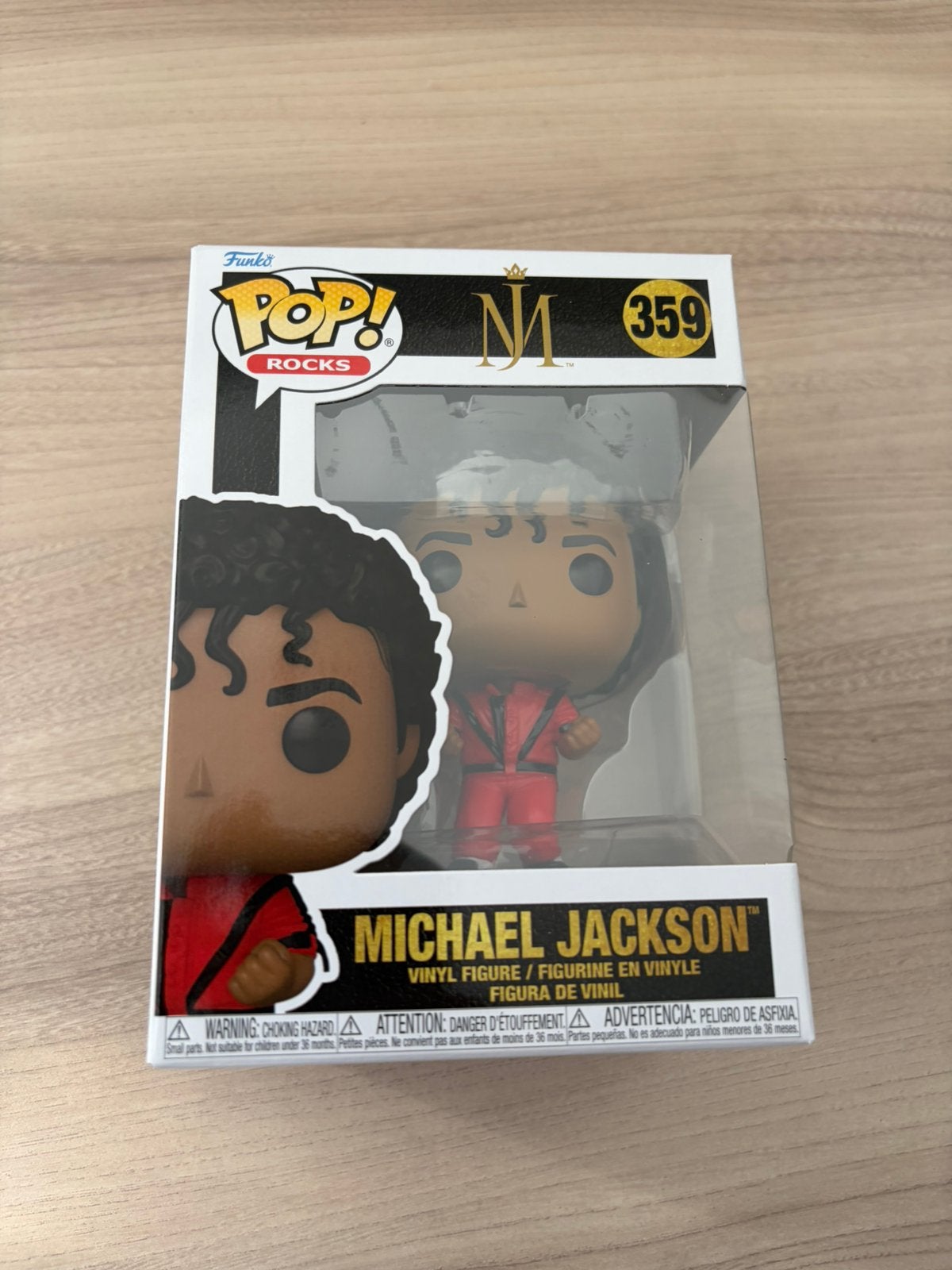 Funko Pop! Rocks Michael Jackson Thriller #359, Ophalen of Verzenden, Zo goed als nieuw