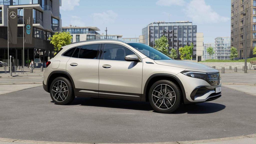 Mercedes-Benz EQA-Klasse 250 AMG Line | Trekhaak | Verwarmde, Auto's, 1940 kg, Gebruikt, Euro 6, Leder en Stof
