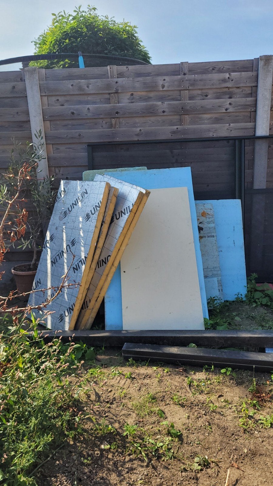 Isolatieplaten allerlei (PIR,PUR, XPS), Enlèvement