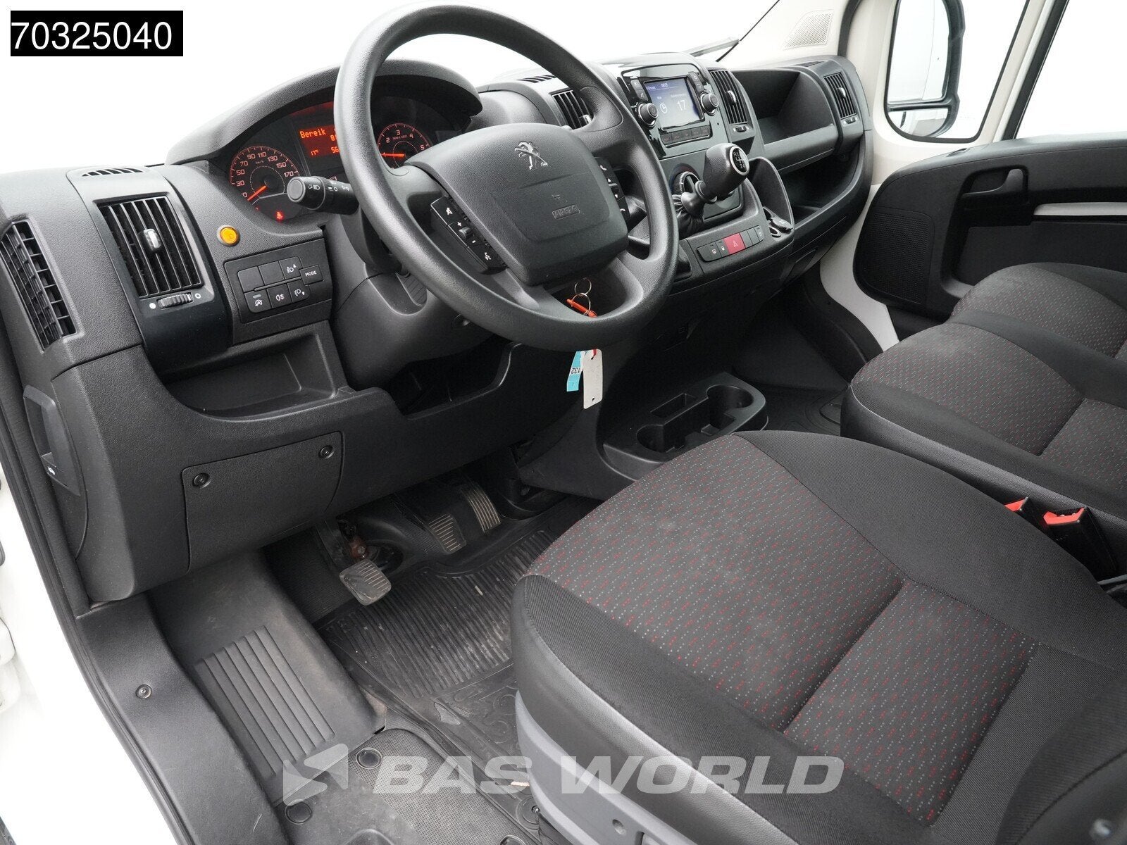 Peugeot Boxer 140PK D'Hollandia Laadklep Bakwagen Airco Euro, Auto's, 2522 kg, Stof, Euro 6, 4 cilinders