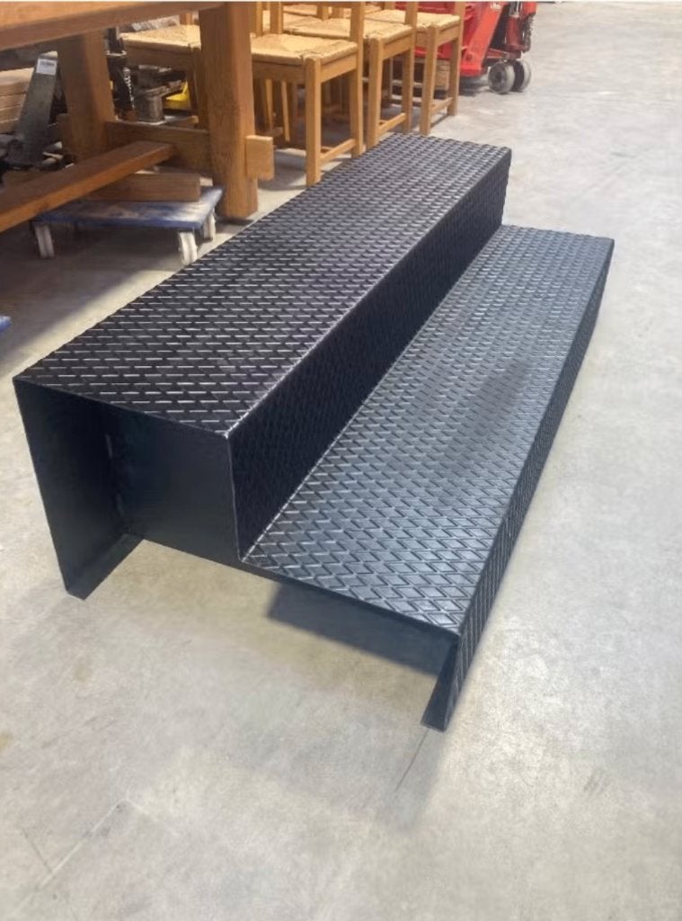 trap metalen trappen trap, Doe-het-zelf en Bouw, Ophalen, Gebruikt, Trap