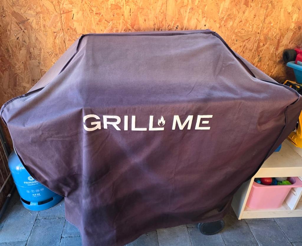 BBQ olympus op gas te koop met overtrek en 1 extra gasfles, Enlèvement, Utilisé