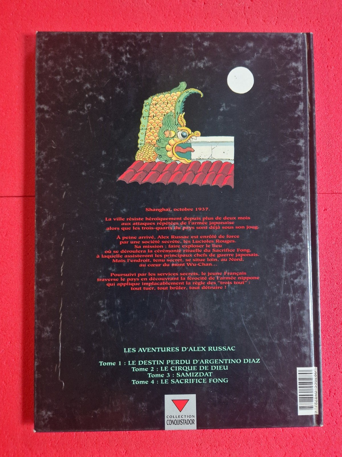 Bd les aventures d Alex russac 4,EO, Ophalen of Verzenden