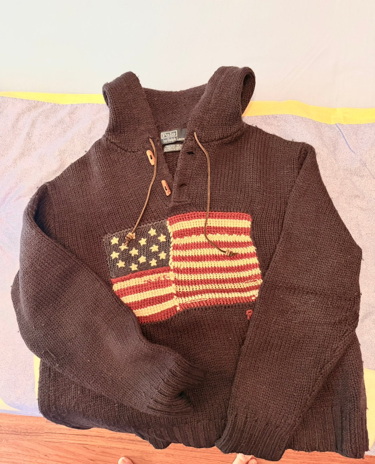Ralph Lauren hoodie maat xl maar valt klein. 100% origineel., Kleding | Heren, Truien en Vesten, Ophalen of Verzenden, Gedragen
