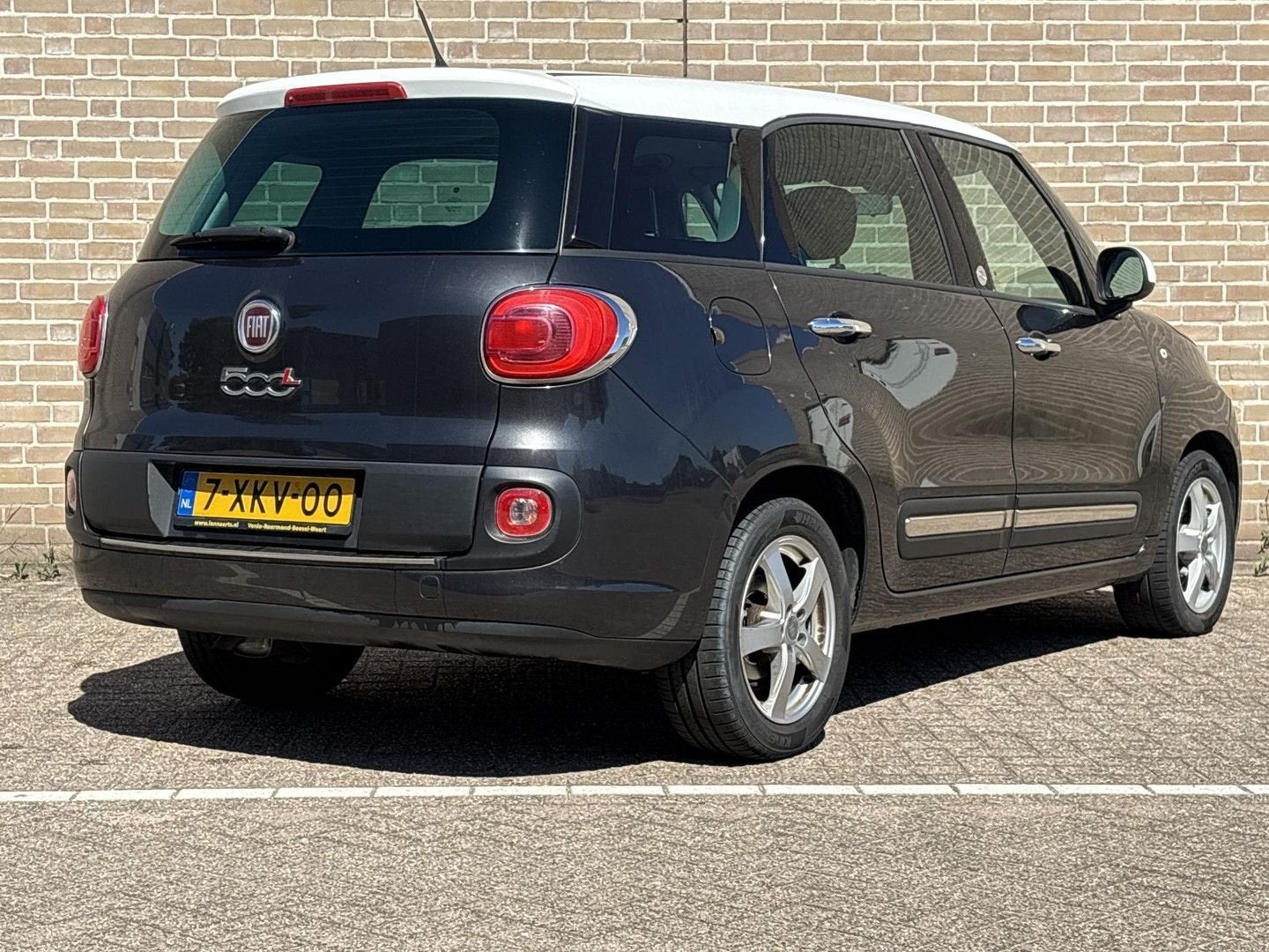 Fiat 500L Living 0.9 TwinAir Easy | Navi | Climate | Cruise, Autos, Argent ou Gris, Achat, Entreprise, Boîte manuelle