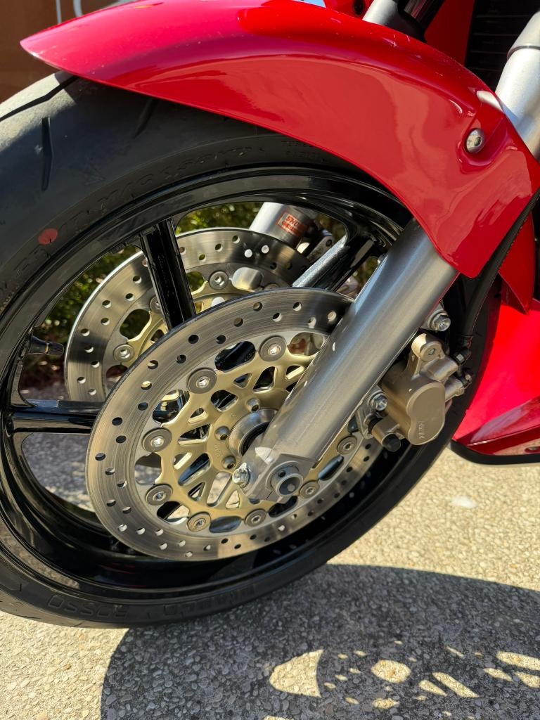 Iconische Honda VFR750RC36II - Rood - amper 6100km, Motos, Occasion, Plus de 35 kW, 4 cylindres, Manuelle