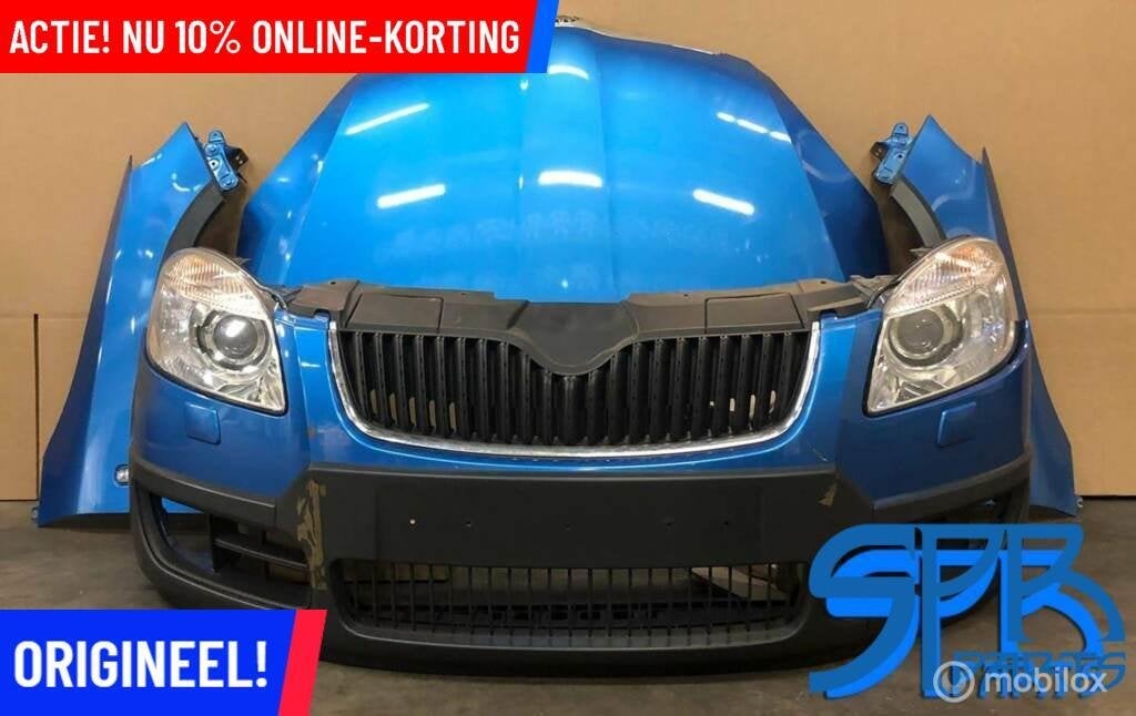 Fabia Roomster 5J Scout Voorkop Front Benzine Diesel Snuit, Enlèvement ou Envoi, Utilisé, Skoda, Skoda