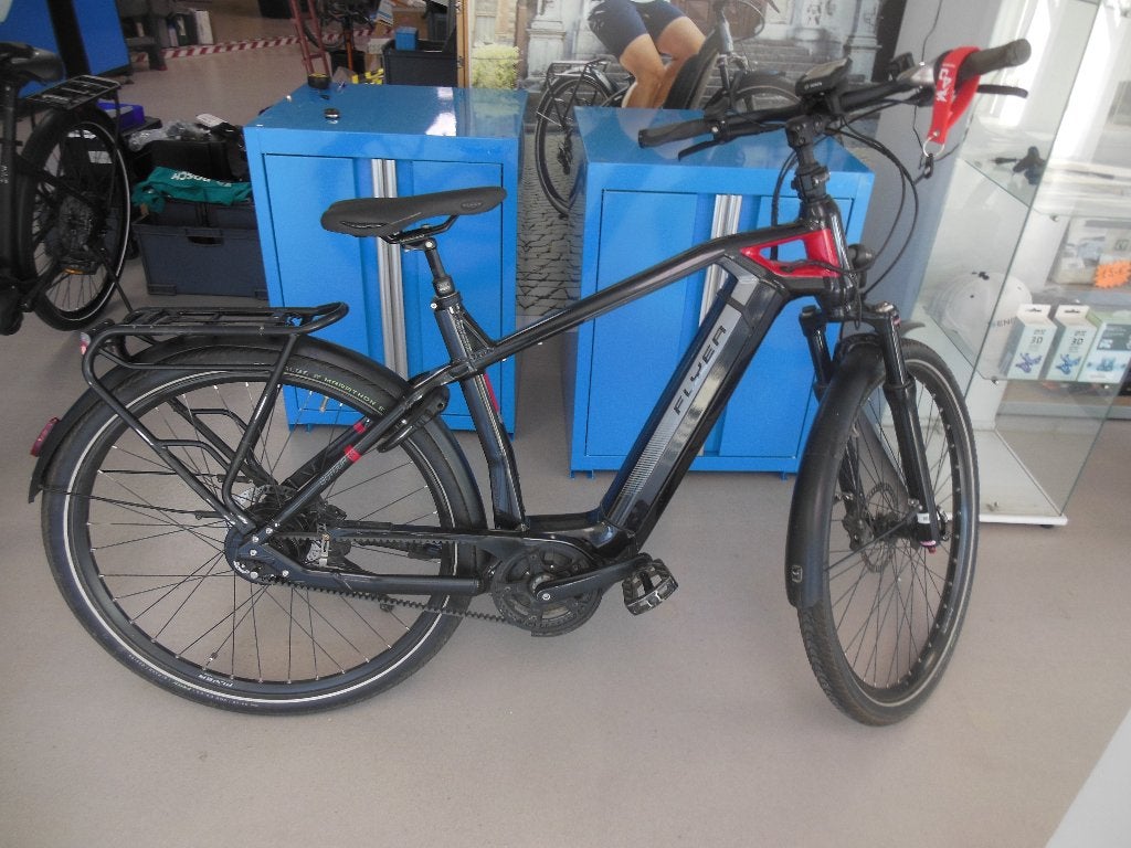 FLYER HERENFIETS, Gebruikt, 51 tot 55 cm, 50 km per accu of meer, Ophalen