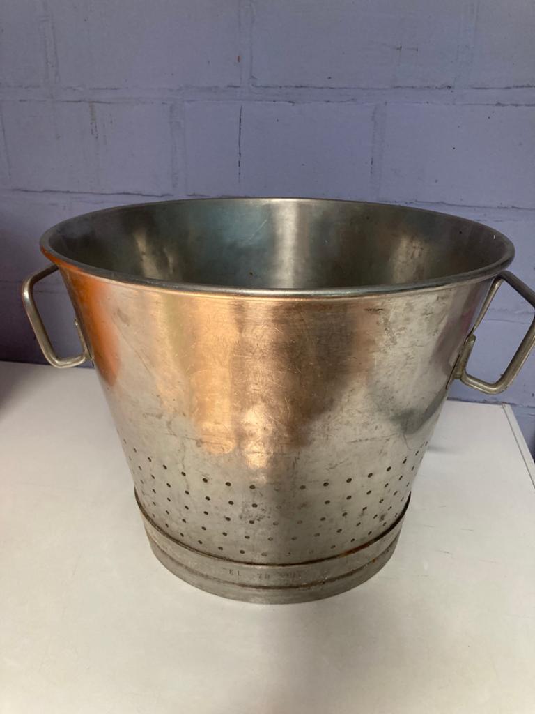 Professioneel inox vergiet, Ophalen, Gebruikt, Inox, Overige typen
