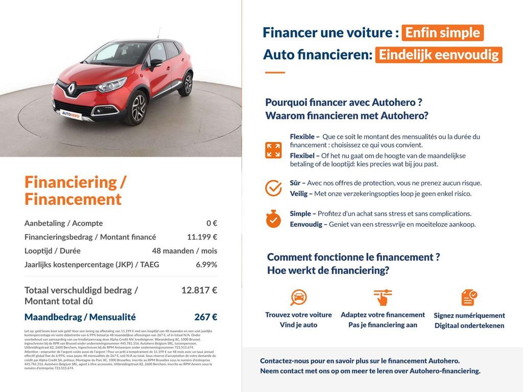 Renault Captur 1.2 TCe Dynamique (bj 2015, automaat), https://public.car-pass.be/vhr/c7905fe3-3638-4741-aa48-1ac537401aa0, Gebruikt