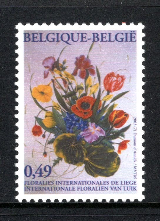 3166 MNH** 2003 - Fleurs à Liège, Envoi, Non oblitéré, Neuf