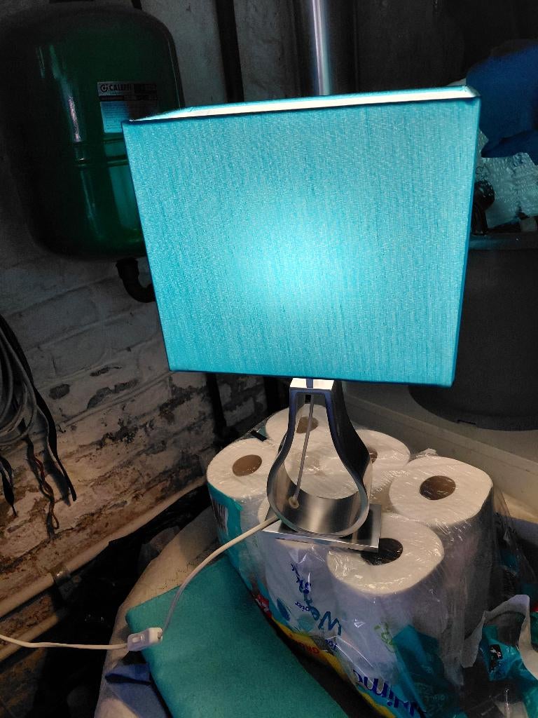 Lampe - abat - jour, 25 à 50 cm, Comme neuf, Enlèvement, Rectangulaire