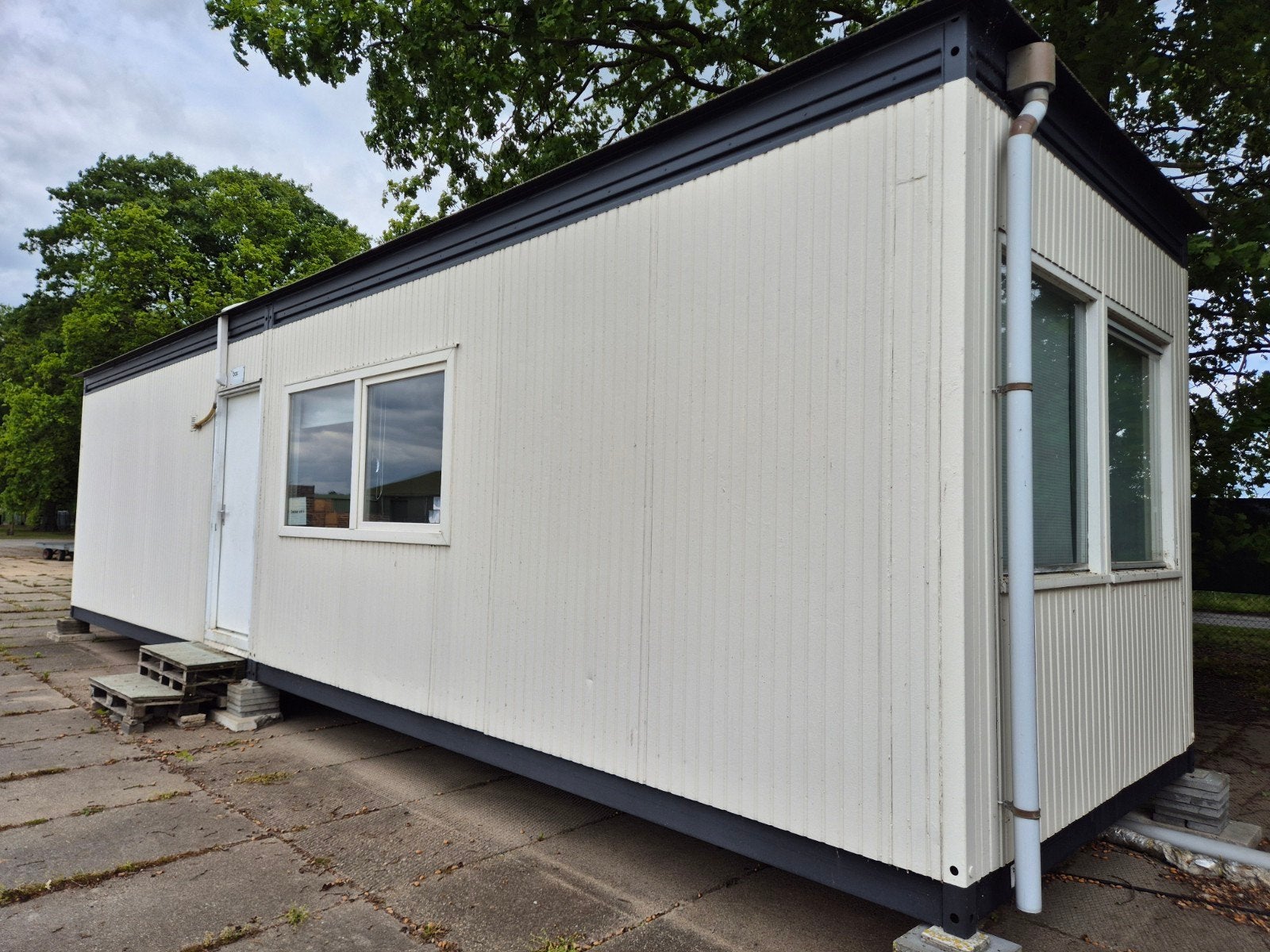 Woonunit 3x12m kantoorunit bouwkeet container unit, Ophalen
