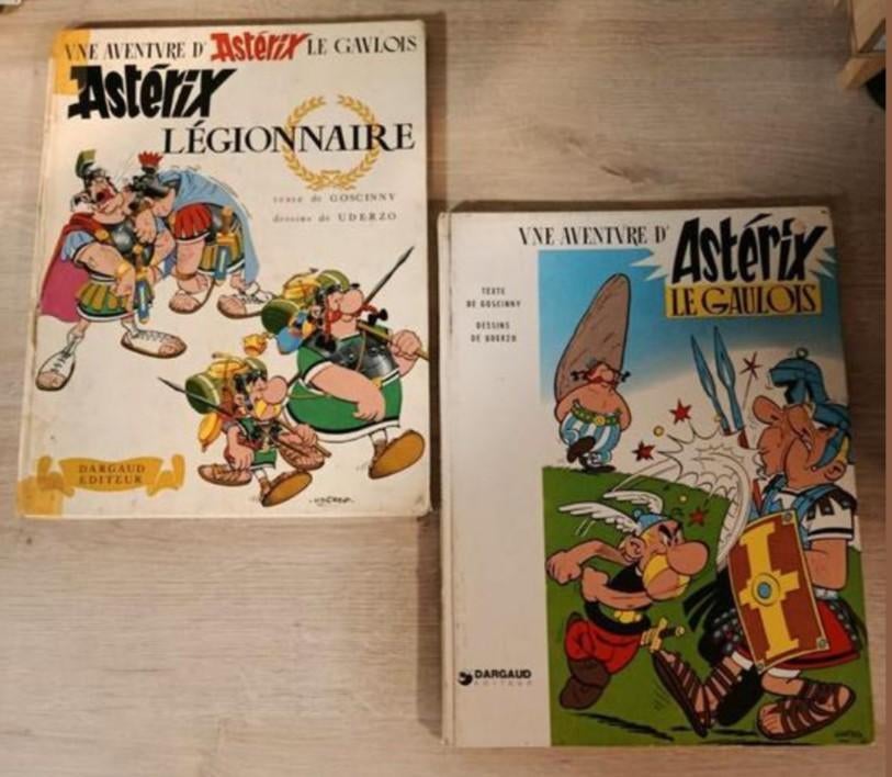 LOT 2 Astérix – Légionnaire + Le Gaulois (Dargaud vintage), Enlèvement ou Envoi