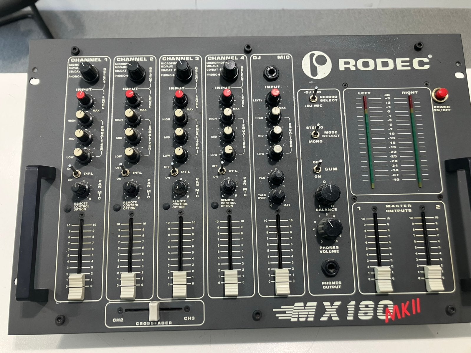 Rodec mixer MX180 mk2, Ophalen of Verzenden, Zo goed als nieuw