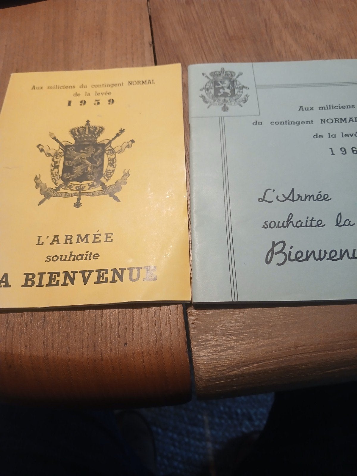 Armée belge, Enlèvement ou Envoi