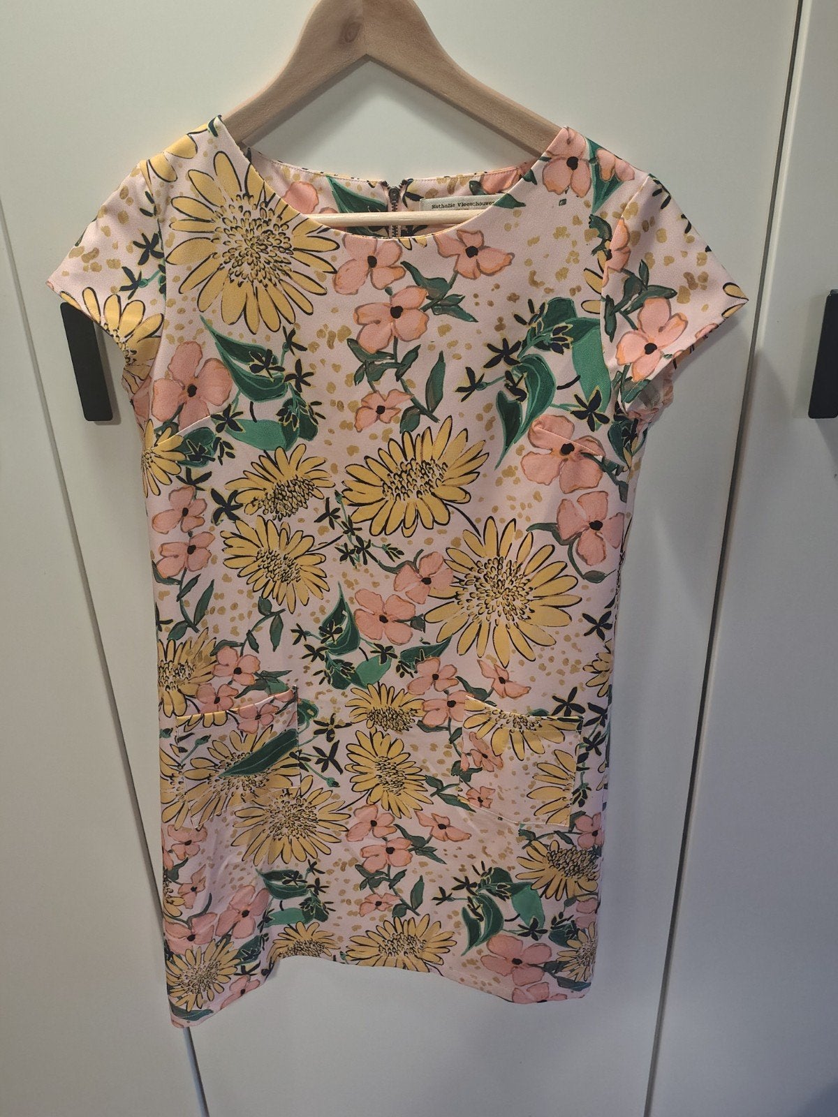 Nathalie Vleeschouwer A-lijn jurk met zonnebloemprint – S, Kleding | Dames, Jurken, Nathalie Vleeschouwer, Ophalen of Verzenden
