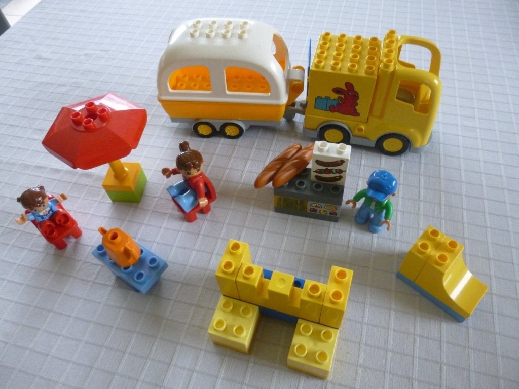 duplo op uitstap met de caravan, Ophalen of Verzenden, Duplo