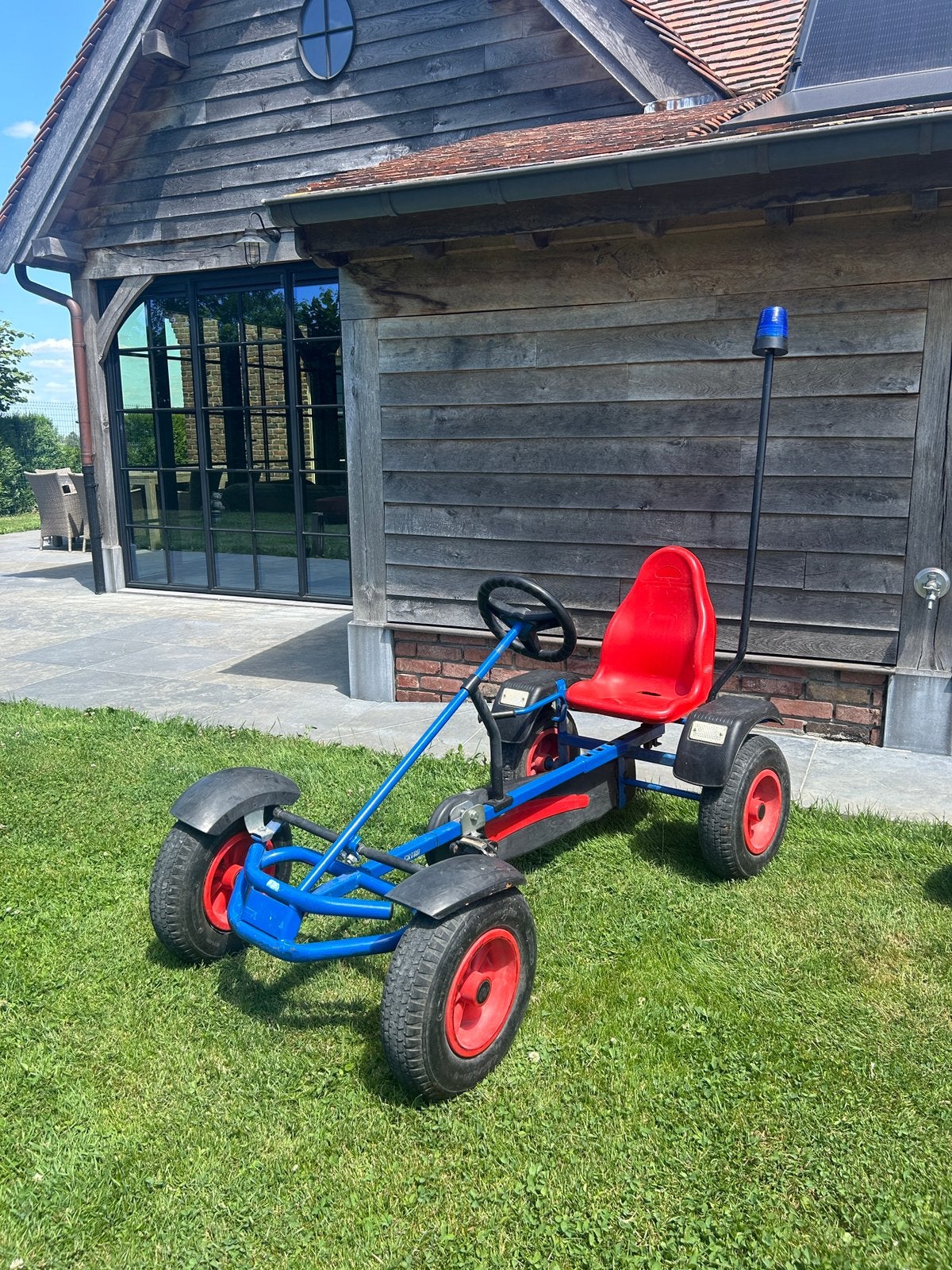 Ultieme BERG Gocart XL Megaset – Gocart + 3 Aanhangers!, Ophalen, Zo goed als nieuw, Berg, Met kar of aanhanger