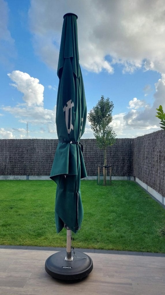 Tuinparasol, Tuin en Terras, Ophalen, Gebruikt, 3 tot 4 meter, Stokparasol