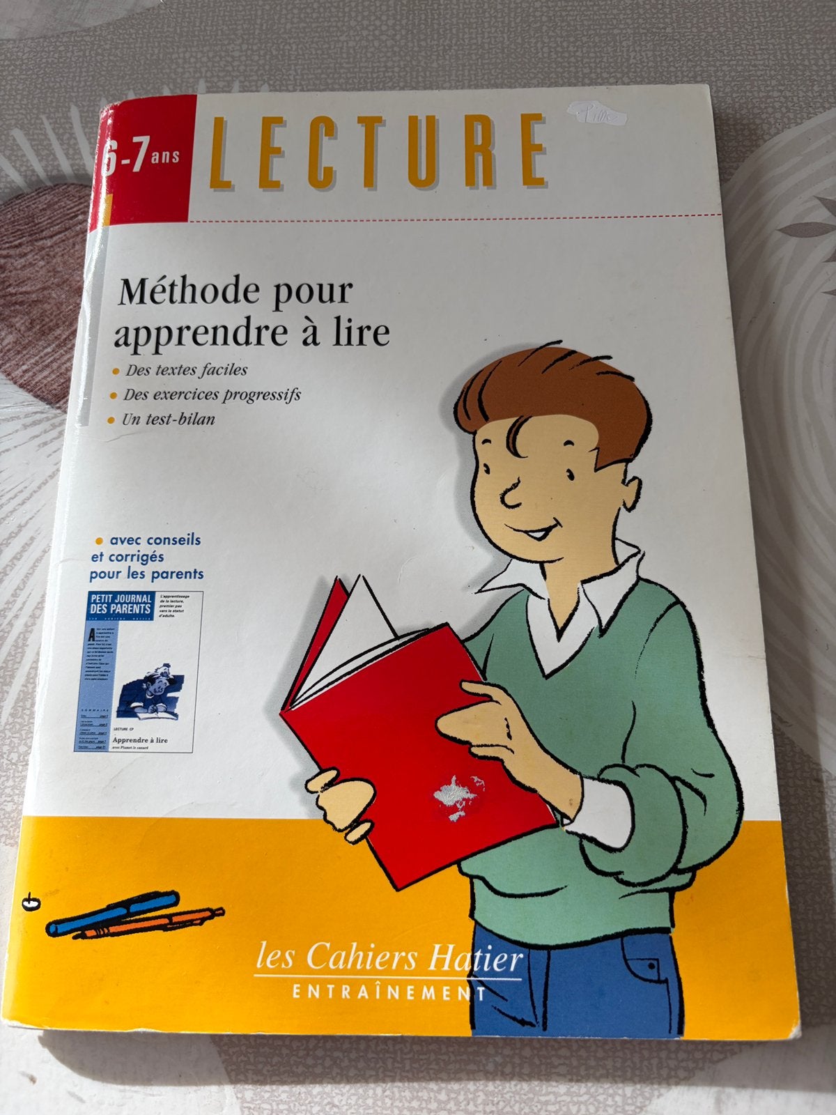Livre de soutien – Les Cahiers Hatier Lecture 6-7 ans (CP), Enlèvement ou Envoi, Comme neuf