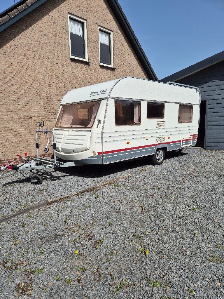 caravan Home Car 45 racer, Grand lit, 4 à 5 mètres, Poêle, 750 - 1000 kg