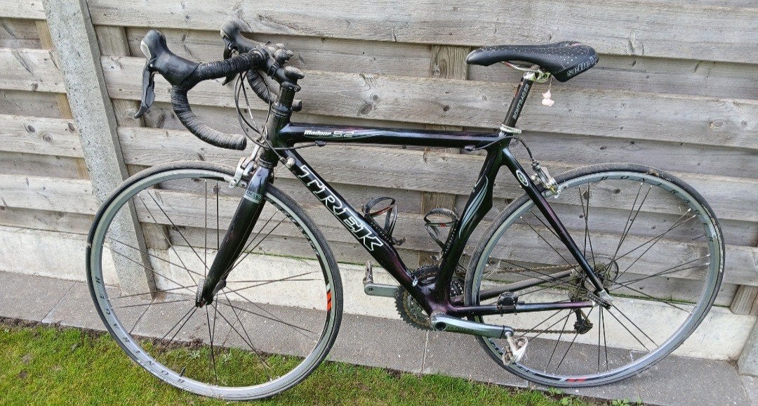 koersfietst trek, Enlèvement