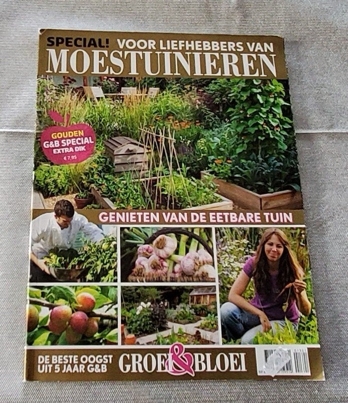 Magazine - Special ! Voor liefhebbers van Moestuinieren, Boeken, Wonen en Tuinieren, Ophalen, Zo goed als nieuw, Moestuin