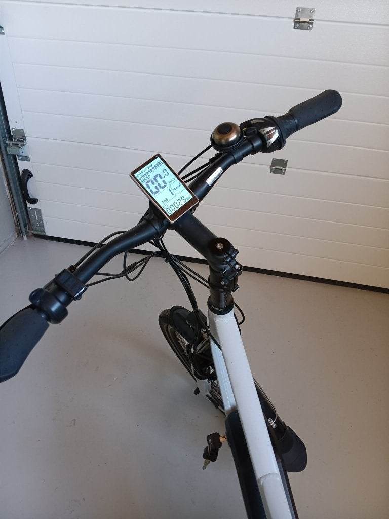 Te koop elektrische fiets, Fietsen en Brommers, Elektrische fietsen, Ophalen, Zo goed als nieuw
