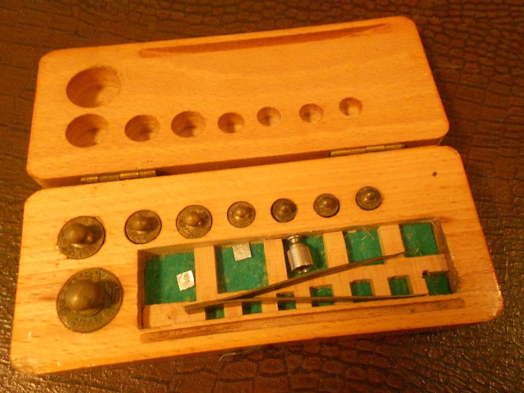 oud setje gewichtjes, Ophalen of Verzenden