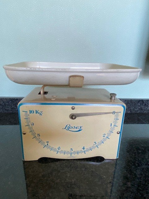 Vintage, keukenweegschaal Lyssex, Antiek en Kunst, Ophalen
