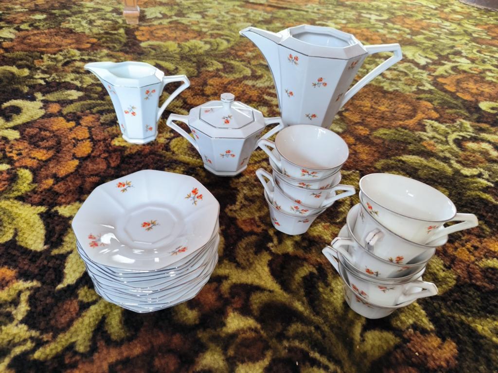 Koffie Service victoria, Antiek en Kunst, Antiek | Servies compleet, Ophalen