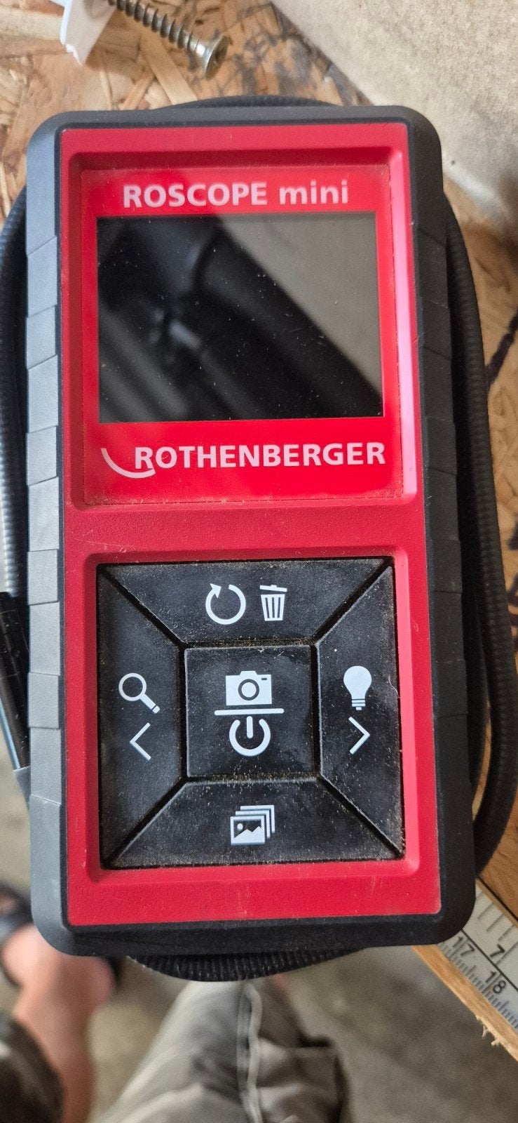 Rothenberger ROSCOPE Mini inspectiecamera, Doe-het-zelf en Bouw, Ophalen