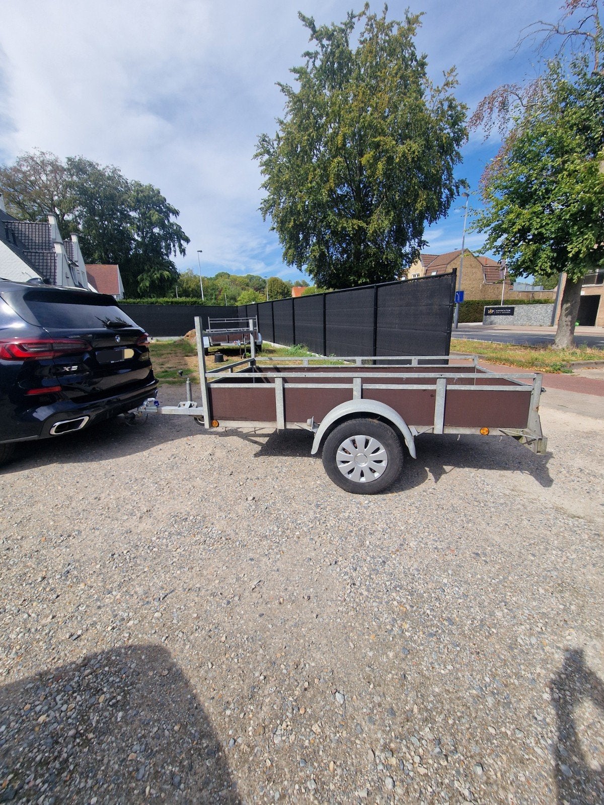 Aanhangwagen Remorque enkel as groot model, Ophalen, Zo goed als nieuw