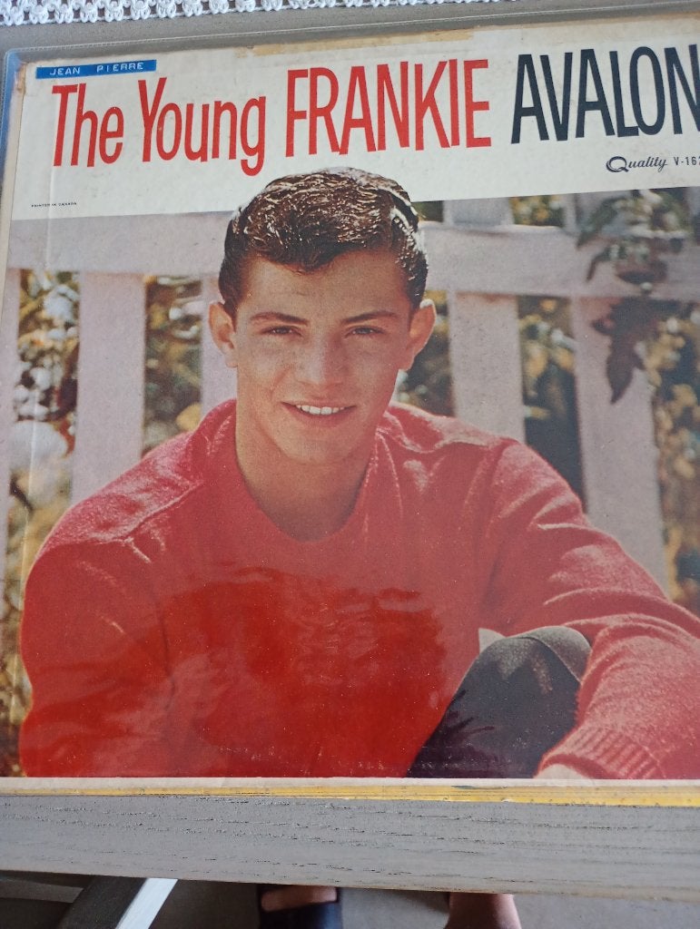 Frankie Avalon - The young Frank, LP, Gebruikt, Fotohoes, 12 inch