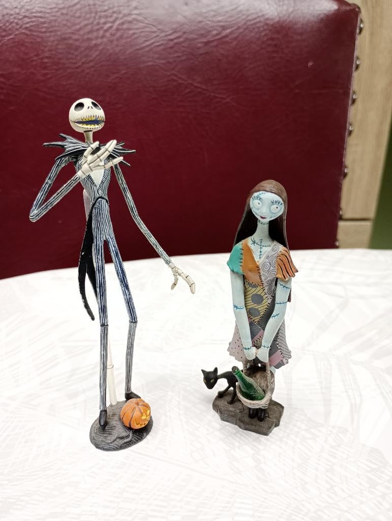 Figurines Collector Jack et Sally, Collections, Cinéma & Télévision, Film, Enlèvement ou Envoi