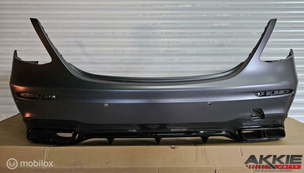 Mercedes E63 amg Bumper achter W213 sedan, Arrière, Utilisé, Enlèvement ou Envoi, Pare-chocs