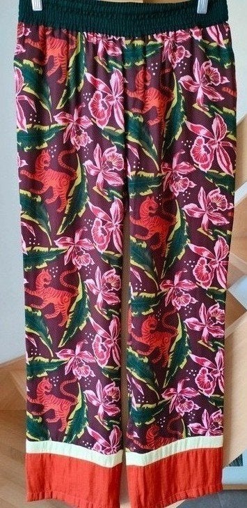 Prachtige zijdeachtige broek Scotch & Soda. Medium elastiek, Vêtements | Femmes, Culottes & Pantalons, Taille 38/40 (M), Enlèvement ou Envoi