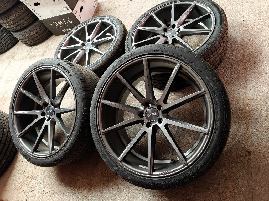 Jantes 22 pouces Vossen VFS1 d'origine, Autos : Pièces & Accessoires, Pneus et Jantes, 295 mm, Véhicule de tourisme, Pneus été