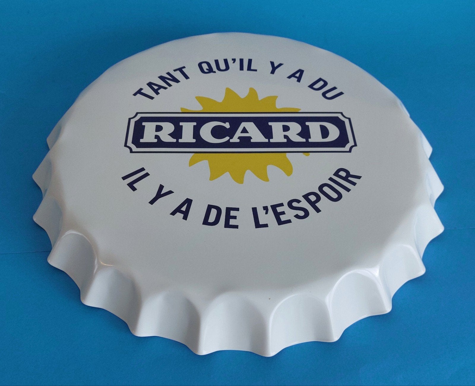 Ricard déco murale métal, Collections, Marques & Objets publicitaires, Enlèvement ou Envoi, Neuf, Panneau publicitaire