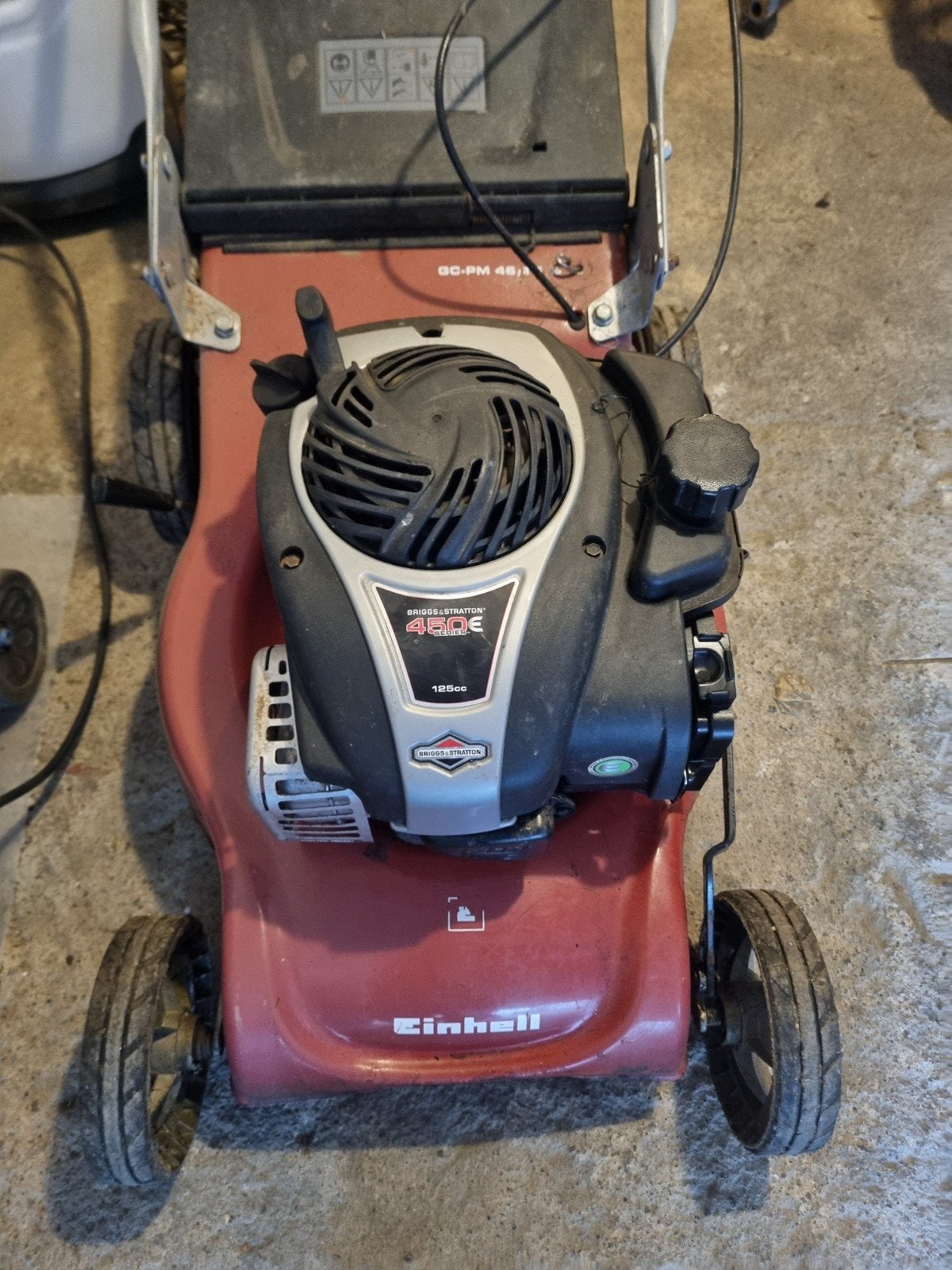 tondeuses autotractée. Einhell 125 cc.B&S motor., Jardin & Terrasse, Enlèvement