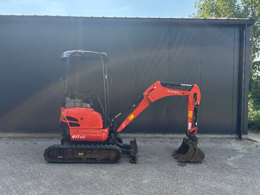 Kubota U17-3 Alpha (2015) Minigraver 2 graafbakken, Zakelijke goederen, Machines en Bouw | Kranen en Graafmachines, Ophalen, Graafmachine