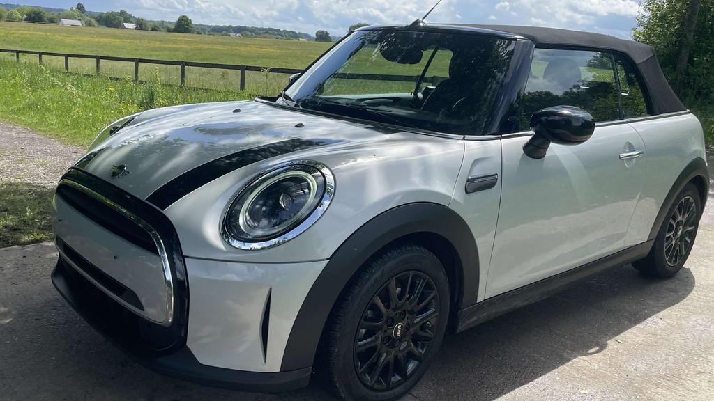 MINI Cooper Cabrio Mini Cabriolet 1.5A Cooper OPF DCT Phares, Auto's, Mini, 4 zetels, Cabriolet, 136 pk, Wit