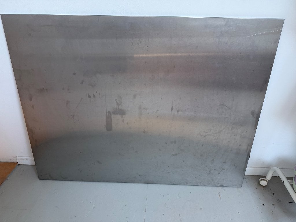 Metalen magnetisch bord, Ophalen, Gebruikt