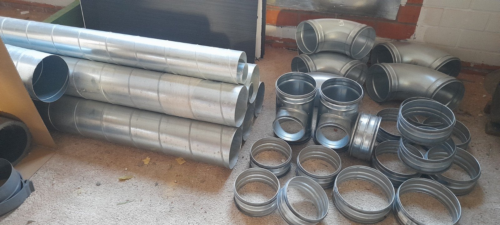 Verkoop restpartij ventilatie, Enlèvement