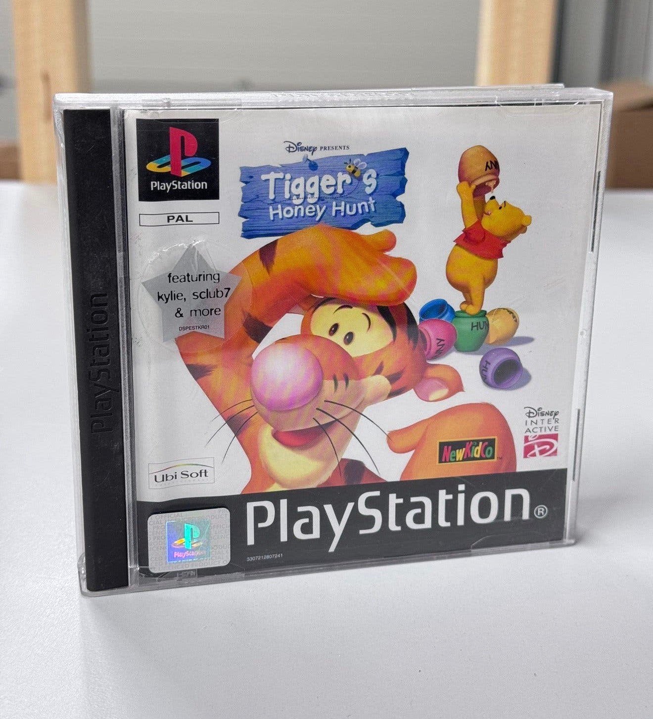 Tigger's Honey Hunt PS1 PlayStation 1, 2000 Disney + boekje, Ophalen of Verzenden, Zo goed als nieuw