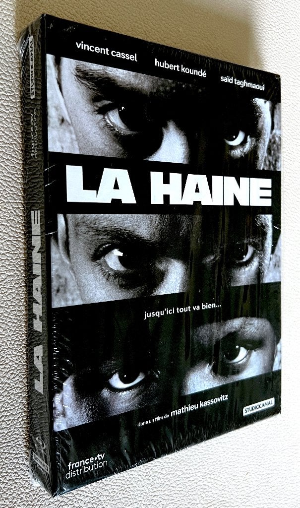 LA HAINE // 4KUHD "LIMITED" Edit.(BOX 2 BLURAY + BOEK 240 p), Boxset, Vanaf 16 jaar, Film, 4K Ultra HD Blu-ray