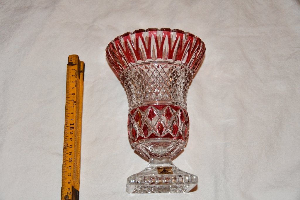 Vase en cristal  AnnaHütte, Enlèvement