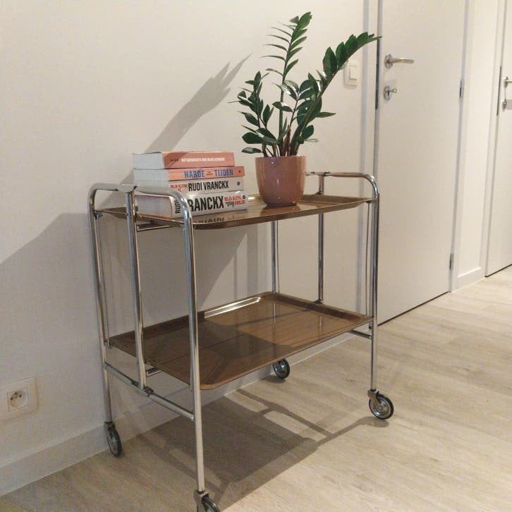 Roltafel, serveerwagen, trolley type gerlinol, Huis en Inrichting, Ophalen
